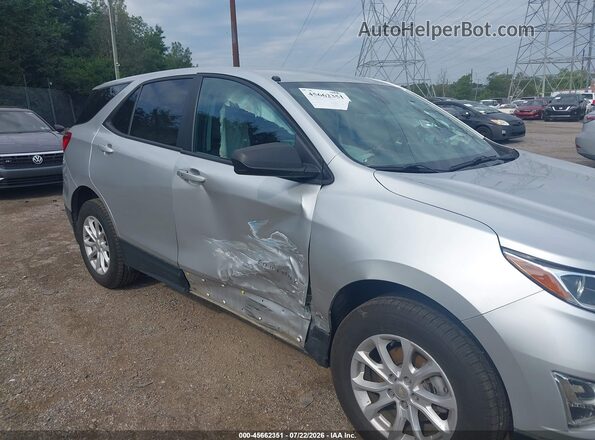 3GNAXSEVXLS707272 2020 CHEVROLET EQUINOX Silver Front view