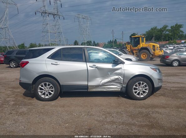 3GNAXSEVXLS707272 2020 CHEVROLET EQUINOX Silver Rear interior view