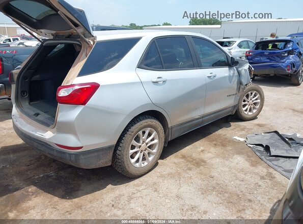 3GNAXSEVXMS155614 2021 CHEVROLET EQUINOX Silver Trasero derecho