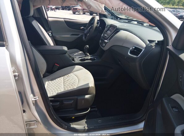 3GNAXSEVXMS173272 2021 CHEVROLET EQUINOX Silver Вид салону спереду