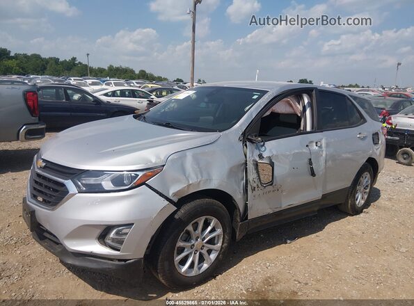 3GNAXSEVXMS173272 2021 CHEVROLET EQUINOX Silver Вид спереду