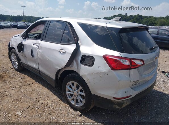 3GNAXSEVXMS173272 2021 CHEVROLET EQUINOX Silver Задня ліва чверть