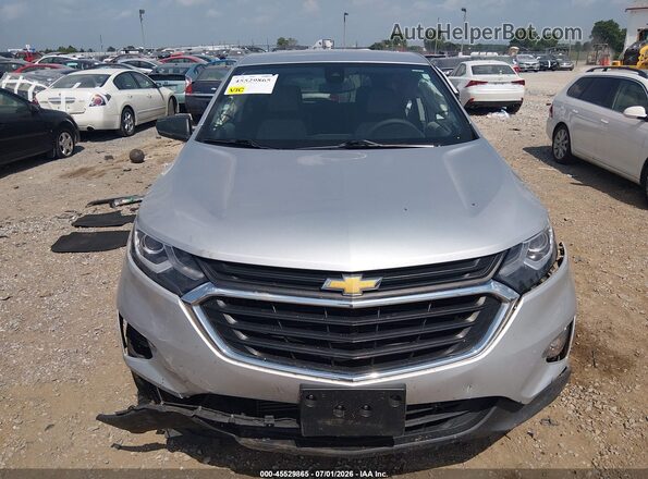 3GNAXSEVXMS173272 2021 CHEVROLET EQUINOX Silver Вид щитка приладів