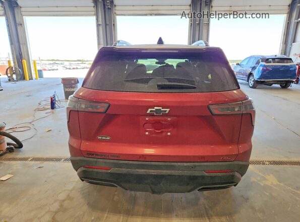 3GNAXTEG2SL242244 2025 CHEVROLET EQUINOX Красный Вид сзади