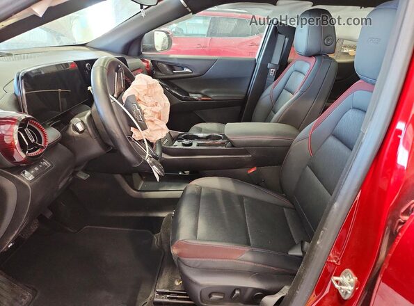 3GNAXTEG2SL242244 2025 CHEVROLET EQUINOX Красный Вид салона спереди