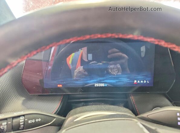 3GNAXTEG2SL242244 2025 CHEVROLET EQUINOX Красный Вид щитка приборов