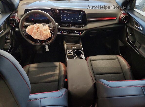 3GNAXTEG2SL242244 2025 CHEVROLET EQUINOX Красный Вид панели приборов