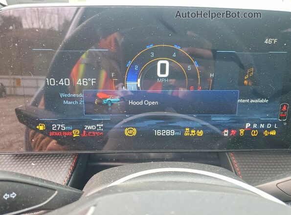 3GNAXTEG2TL211724 2026 CHEVROLET EQUINOX White Instrument cluster view