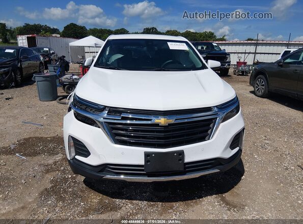 3GNAXTEG3PS184674 2023 CHEVROLET EQUINOX Белый Вид щитка приборов