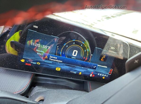 3GNAXTEG3TL252136 2026 CHEVROLET EQUINOX Blue Սարքավորումների վահանակի տեսք