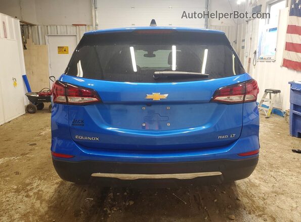 3GNAXTEG4RS189045 2024 CHEVROLET EQUINOX Blue Vista trasera