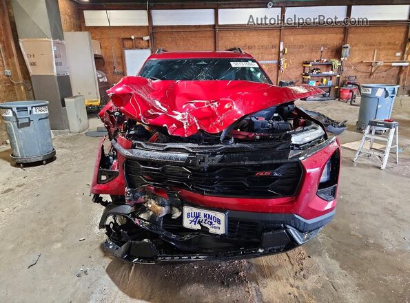3GNAXTEG4SL107895 2025 CHEVROLET EQUINOX Red Widok z przodu