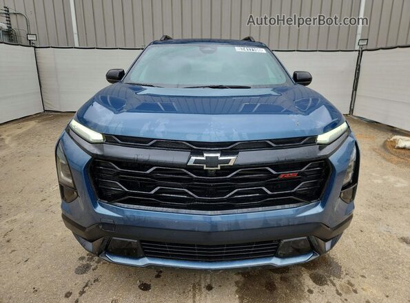 3GNAXTEG4SL176022 2025 CHEVROLET EQUINOX Blue Вид спереду