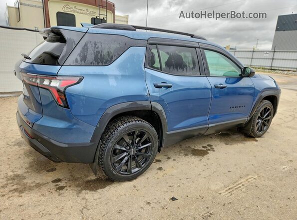 3GNAXTEG4SL176022 2025 CHEVROLET EQUINOX Blue Задня права чверть