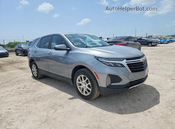 3GNAXTEG5PL154036 2023 CHEVROLET EQUINOX Silver Front right