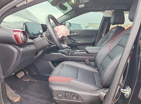 3GNAXTEG5SL272466 2025 CHEVROLET EQUINOX Black Вид салону спереду
