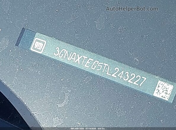 3GNAXTEG5TL243227 2026 CHEVROLET EQUINOX Gray 