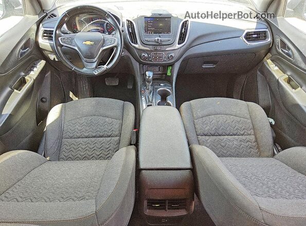 3GNAXTEG7PL159464 2023 CHEVROLET EQUINOX Silver Առջևի վահանակի տեսք