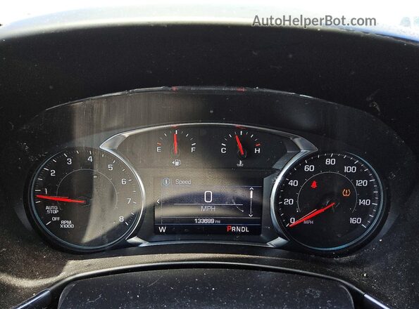 3GNAXTEG7PL159464 2023 CHEVROLET EQUINOX Silver Սարքավորումների վահանակի տեսք