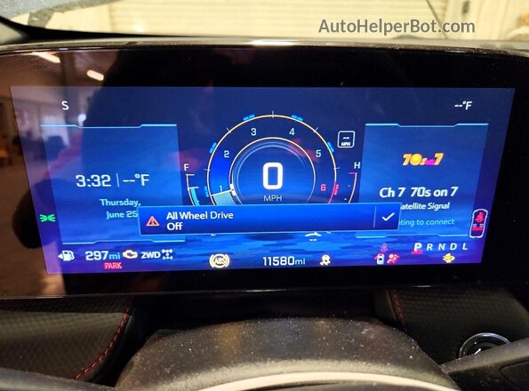 3GNAXTEG7TL266914 2026 CHEVROLET EQUINOX Blue Instrument cluster view