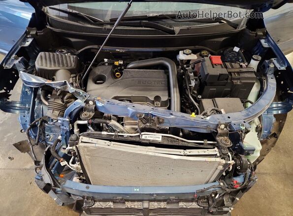 3GNAXTEG7TL266914 2026 CHEVROLET EQUINOX Blue Engine compartment view