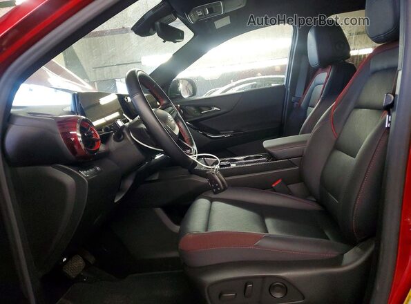 3GNAXTEG9SL164500 2025 CHEVROLET EQUINOX Red Вид салону спереду