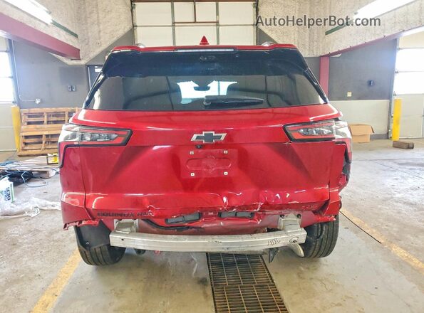 3GNAXTEG9SL164500 2025 CHEVROLET EQUINOX Red Вид ззаду