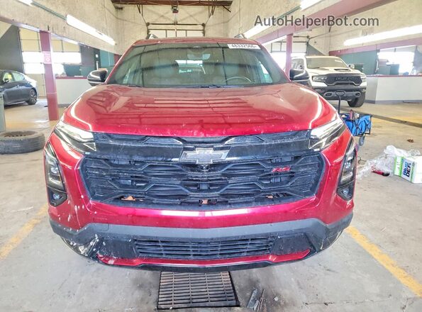 3GNAXTEG9SL164500 2025 CHEVROLET EQUINOX Red Вид спереду