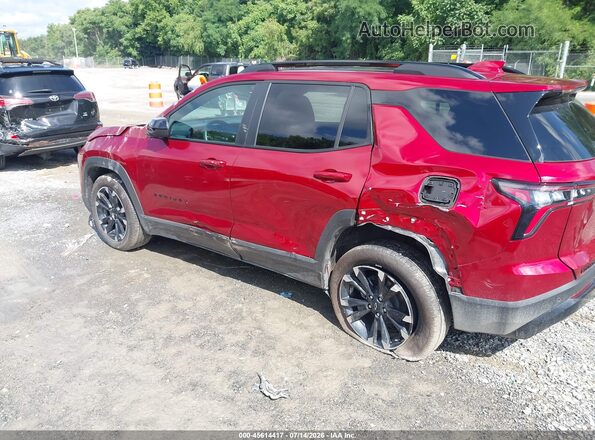 3GNAXTEG9SL234559 2025 CHEVROLET EQUINOX Burgundy Rear left