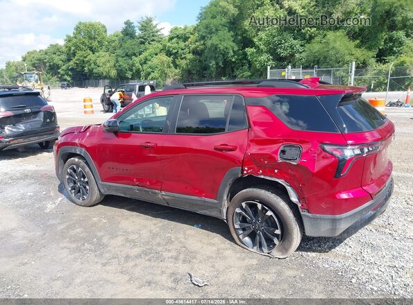 3GNAXTEG9SL234559 2025 CHEVROLET EQUINOX Burgundy Rear interior view