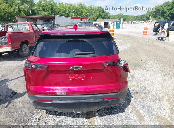 3GNAXTEG9SL234559 2025 CHEVROLET EQUINOX Burgundy 