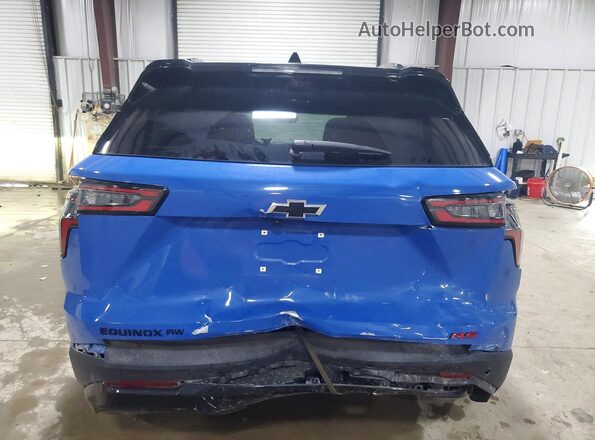 3GNAXTEG9SL306151 2025 CHEVROLET EQUINOX Blue Вид ззаду