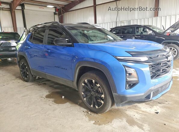 3GNAXTEG9SL306151 2025 CHEVROLET EQUINOX Blue Передня права чверть