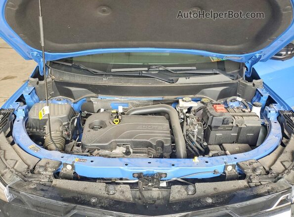 3GNAXTEG9SL306151 2025 CHEVROLET EQUINOX Blue Вид підкапотного простору