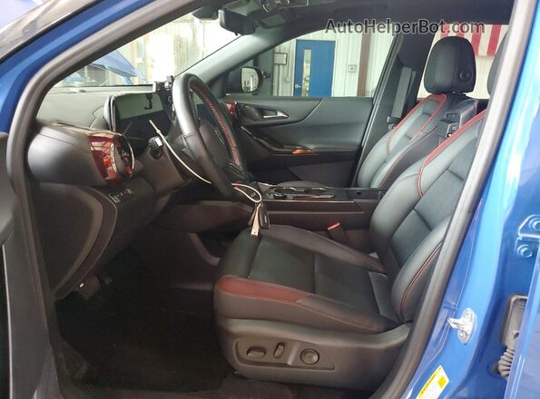 3GNAXTEG9SL306151 2025 CHEVROLET EQUINOX Blue Вид салону спереду
