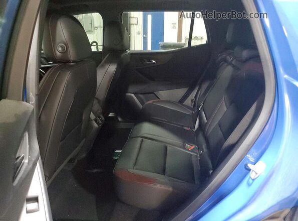 3GNAXTEG9SL306151 2025 CHEVROLET EQUINOX Blue Вид задньої частини салону