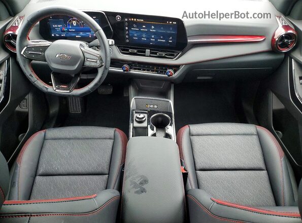 3GNAXTEG9TL219710 2026 CHEVROLET EQUINOX Белый Вид панели приборов