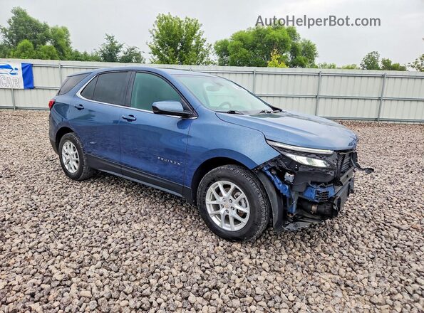 3GNAXTEGXRL242874 2024 CHEVROLET EQUINOX Blue Delantero derecho