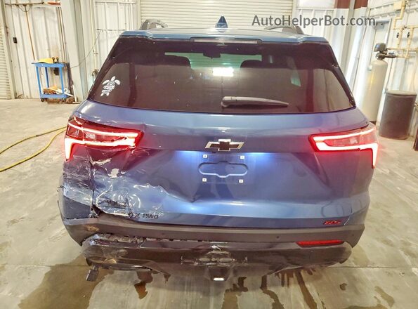 3GNAXTEGXSL180138 2025 CHEVROLET EQUINOX Синий Вид сзади