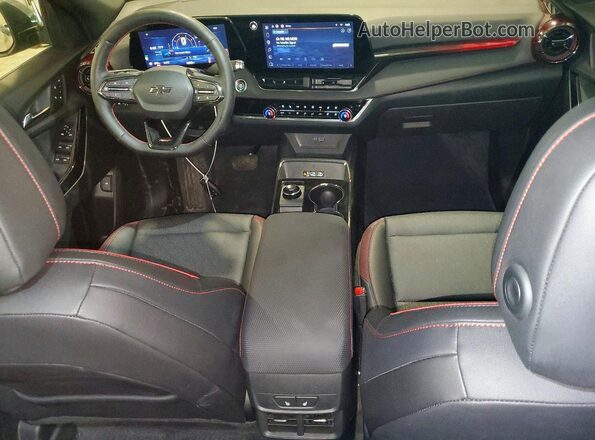 3GNAXTEGXSL180138 2025 CHEVROLET EQUINOX Синий Вид панели приборов