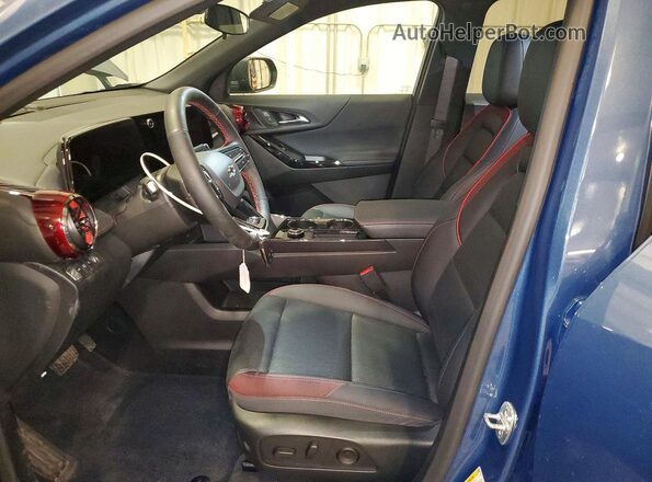 3GNAXTEGXSL180138 2025 CHEVROLET EQUINOX Синий Вид салона спереди