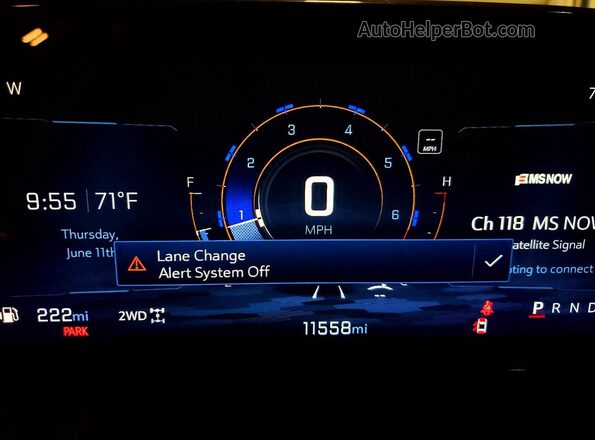 3GNAXTEGXSL180138 2025 CHEVROLET EQUINOX Синий Вид щитка приборов