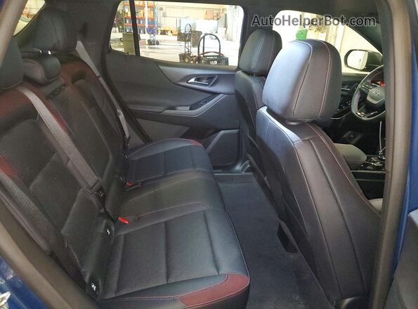 3GNAXTEGXSL180138 2025 CHEVROLET EQUINOX Синий Вид задней части салона
