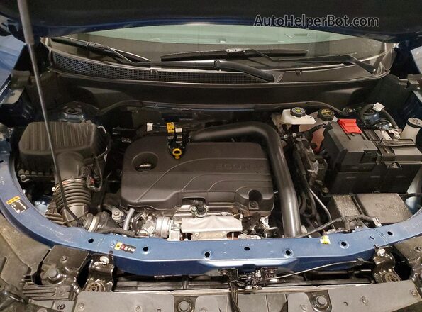3GNAXTEGXSL180138 2025 CHEVROLET EQUINOX Синий Вид подкапотного пространства