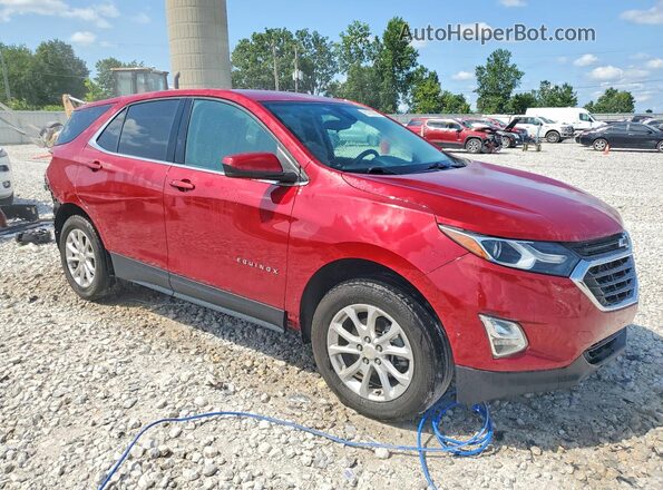 3GNAXTEV5LS560705 2020 CHEVROLET EQUINOX Burgundy Przód prawy
