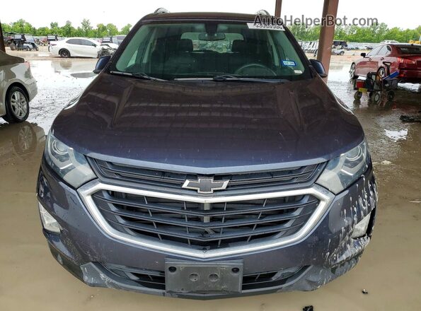 3GNAXTEX4JL348001 2018 CHEVROLET EQUINOX Blue Вид спереду