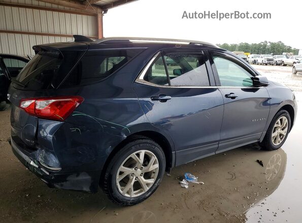 3GNAXTEX4JL348001 2018 CHEVROLET EQUINOX Blue Задня права чверть