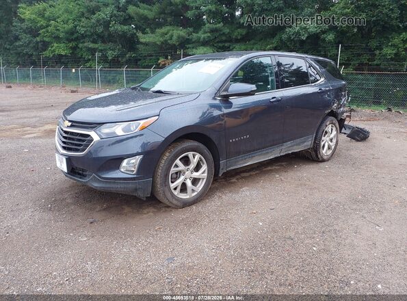 3GNAXTEX4JS555896 2018 CHEVROLET EQUINOX Blue Vista tres cuartos delantera izquierda