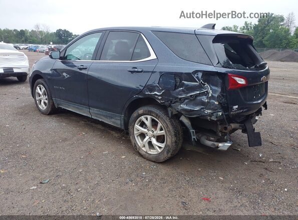 3GNAXTEX4JS555896 2018 CHEVROLET EQUINOX Blue Trasero izquierdo
