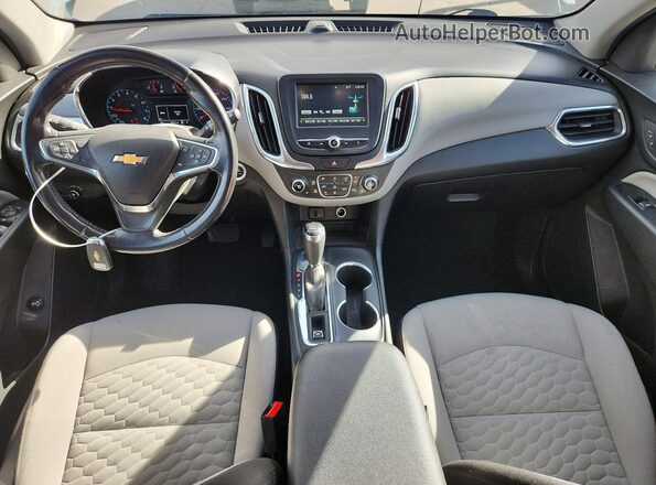 3GNAXTEX5JS555941 2018 CHEVROLET EQUINOX White Dashboard view